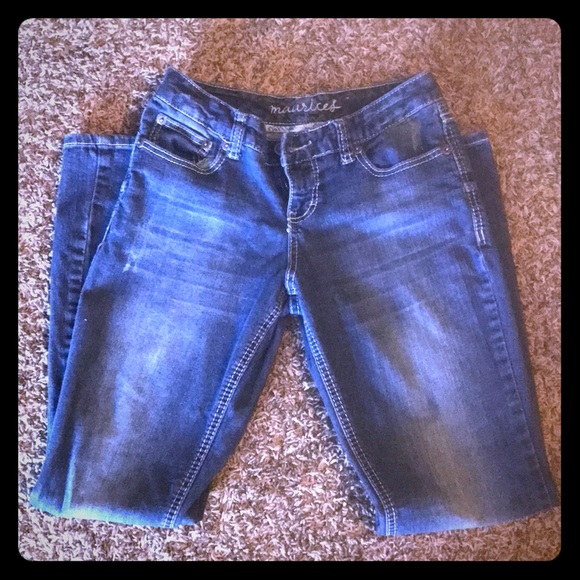Maurice’s size 3/4 jeans - Picture 2 of 7